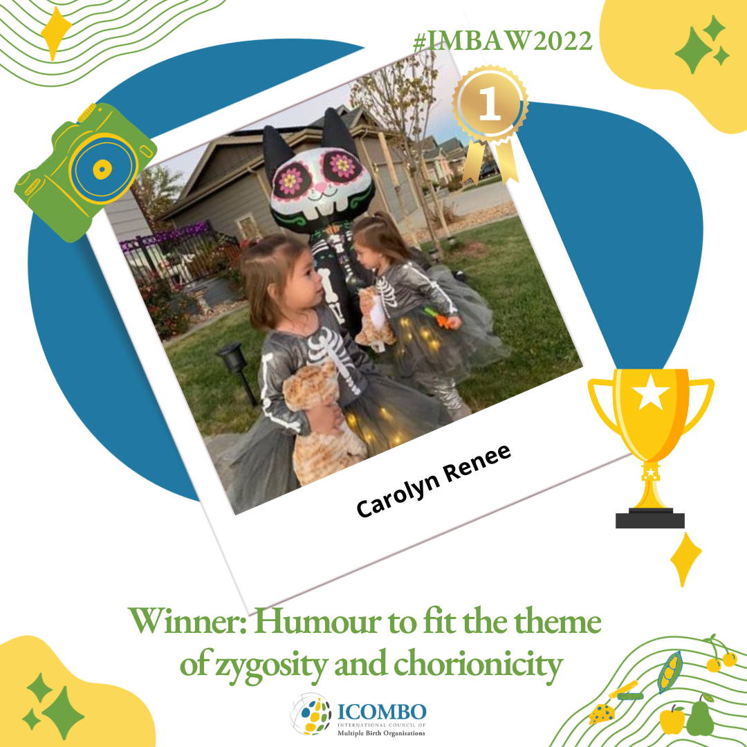 Winner: Humour to fit the theme of zygosity and chorionicity